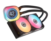 CORSAIR iCUE LINK TITAN 240 RX LCD 2x120mm - 1286793 - zdjęcie 2